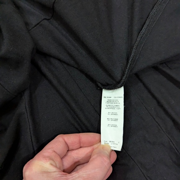 Karen Kane Long Black Sleeveless Pleated Fill Maxi Evening Dress - Picture 10 of 10